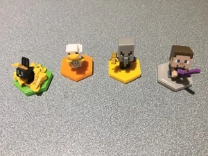 4 PCS Minecraft Minifigures Lot - Good condition - Picture 1 of 5