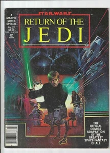 Marvel Comics Super Special #27 STAR WARS RETURN of JEDI; DEATH of BOBA FETT Fn - Picture 1 of 2