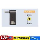 Pd Pc Power Charger Adapter Usb Type-C Female To Dc Male Plug (4.8X1.7Mm) Hot