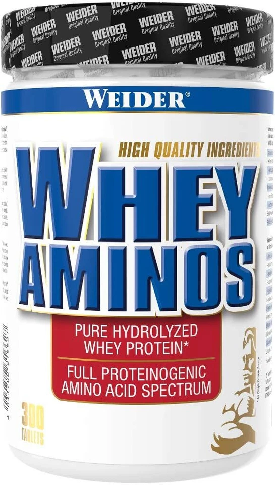 Weider Whey Aminos Caps 72 /kg 300 Kapseln