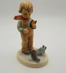 Figurina Bird Watcher Goebel Hummel 300 Germania Ovest 1956 - Foto 1 di 5