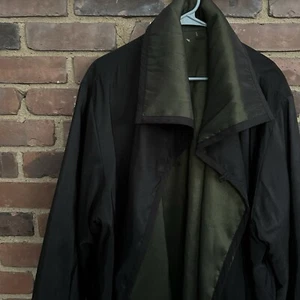 MYCRA PAC Reversible Coat Jacket Black Green 2X -Cheapchicplus - Picture 1 of 5