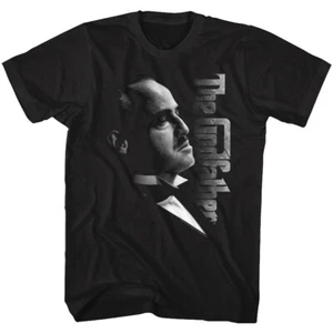 The Godfather Movie Logo Don Corleone Side Bust Photo Men's T Shirt - Picture 1 of 5