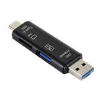 5 in 1 USB Type C / USB / Micro USB SD TF Memory Card Reader OTG Adapter