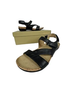 Naturalizer Heights Women's 7.5M Black Comfort Sandals - Picture 1 of 12