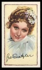 Tobacco Card, Gallaher, SIGNED PORTRAITS OF FAMOUS STARS, 1935,Grete Natzler,#41