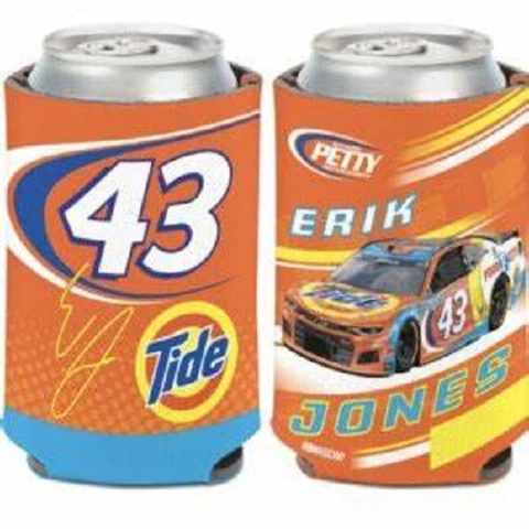 ERIK JONES #43 TIDE CAN COOLER KOOZIE NEW BY WINCRAFT FREE SHIP Cover