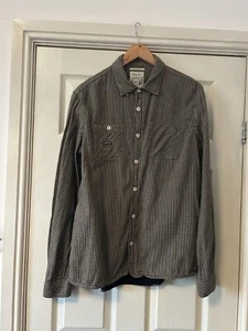 Camisa Diesel Talla XL Para Hombre Manga Larga Cuadros Calce Ajustado Inteligente Oficina Bolsillo Utilidad - Imagen 1 de 13