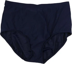 Swim Solutions Women's Tummy Control Bikini Bottom Plus Size Brief, Navy, 20 - Picture 1 of 1