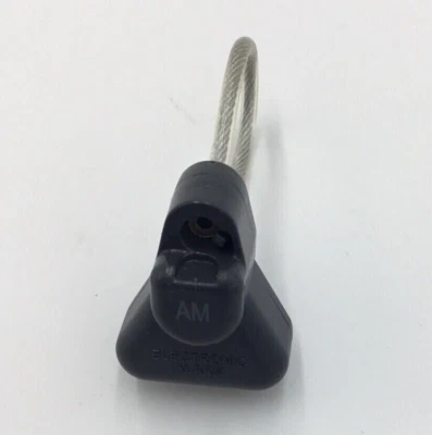 Lote de 100 etiquetas de seguridad Alpha AM negras (usadas) Foto 1 de 2