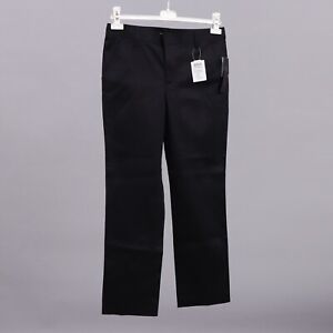 Marc by Marc Jacobs ladies black pinstripe cotton stretch trousers-circa '02-NEW