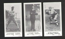 1916 M101-5 Sporting News (Blank Back) Reprints - PHILADELPHIA A'S Team 