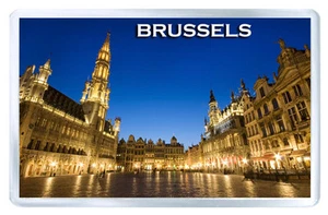 BRUSSELS MOD2 FRIDGE MAGNET SOUVENIR IMAN NEVERA - Imagen 1 de 1