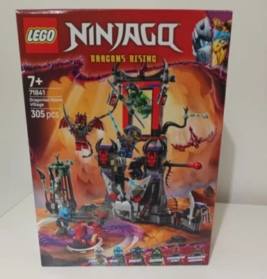 LEGO Ninjago Dragonian Storm Village 71841 Toy Building Kit 305 pcs - Image 1 of 4