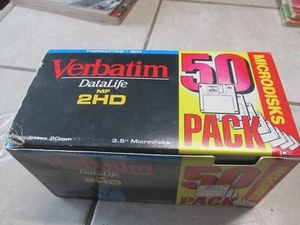 Microdiscos Verbatim 3.5" Mf2HD 50 Pk Nuevos - Imagen 1 de 4