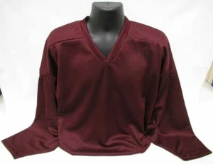 Firstar Rink Flow Hockey Jersey Intermediate Goalie Cut Maroon Burgundy - Picture 1 of 1