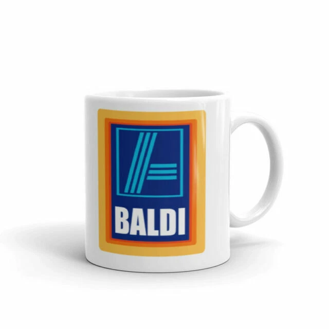 BALDI Ceramic Coffee Mug - White (5055283195368)