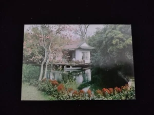 China Postcard - The Water Pavilion in Orchid Garden - Picture 1 of 2