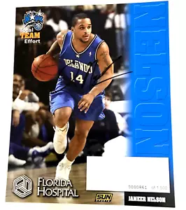 Orlando Magic Jameer Nelson 8x10 Signed Photo #861/1500 - Picture 1 of 2