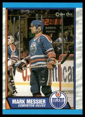 1989-90 O-Pee-Chee #65 Mark Messier Edmonton Oilers - Image 1 of 2
