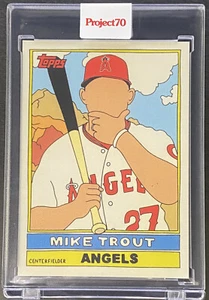 Topps PROJECT 70 #27 - 1976 Mike Trout by Fucci *IN HAND* PR 5630 - Picture 1 of 3