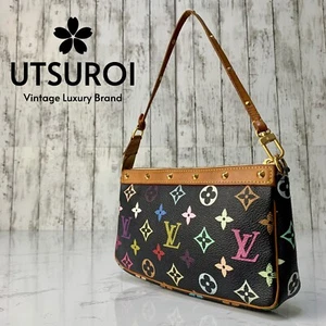 LOUIS VUITTON Pochette Accessoires Takashi Murakami Limited Multicolor【Rang A】 - Bild 1 von 21