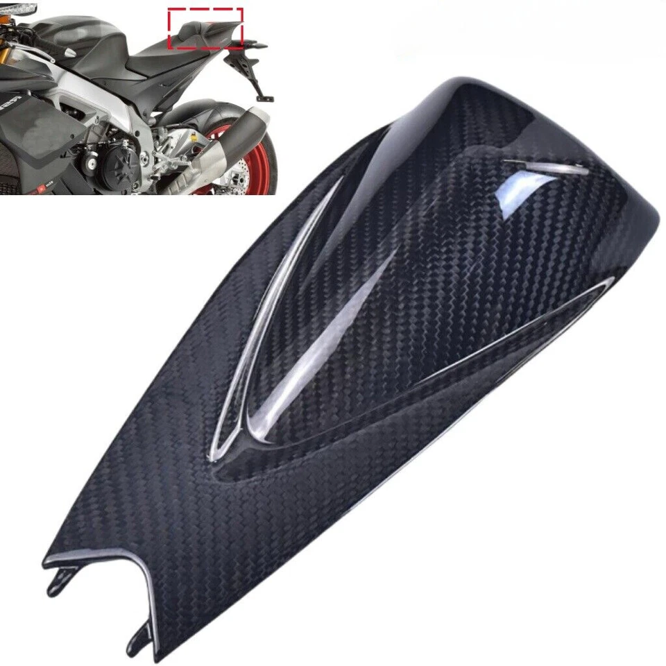 For Aprilia RSV4 2009-20 / Tuono 2013-20 Carbon Fiber Rear Tail Solo Seat Cover — 第 1/4 张图片