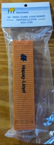 HO Scale Walthers # 933-1705 ~ 40' HI-CUBE CONTAINER HAPAG-LLOYD - Picture 1 of 4