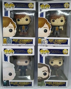 Funko Pop Fantastic Beasts Crimes of Grindewald NEWT no.23 & 27, no.15 & no.16 - Picture 1 of 11