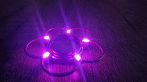 Original LED jewelry from copper wire. LED decoration handmade.Cristmas gift. - Picture 1 of 4