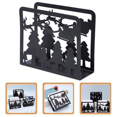  Portatovaglioli Da Tavola Tavolo Del Tovagliolo Di Metallo Stand - Immagine 1 di 4