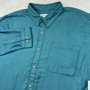 Camicia Marmot Mountain Works uomo 2XL Fairfax flanella manica lunga con bottoni - Foto 1 di 15