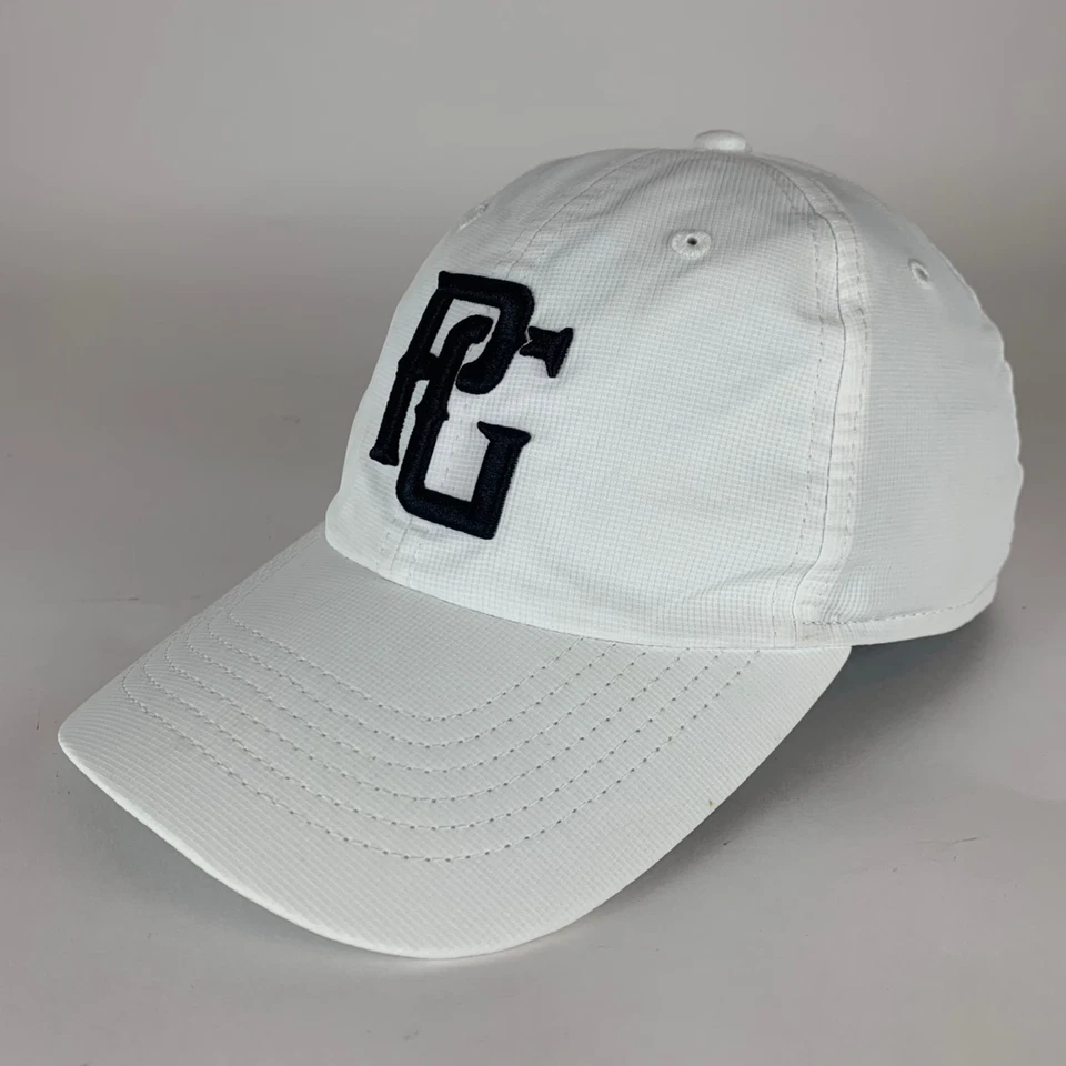 Perfect Game Mens White Relaxed Fit Strapback Adjustable Hat - Image 1 of 4