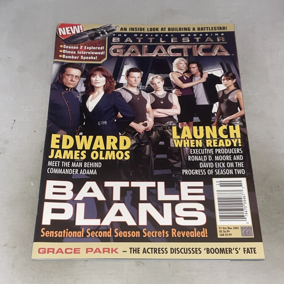 Official Battlestar Galactica Magazine #1 Oct/Nov 2005 - Image 1 of 1