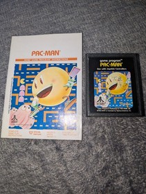 Pacman (Atari 2600, 1981) W/ Manual! Tested & Working! Free Shipping! 