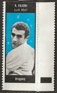 A&BC-WORLD CUP FOOTBALL STICKERS 1966-#25- URUGUAY - PAVONI - Picture 1 of 2