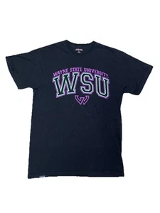 Wayne State University Jansport T-shirt Size Medium Cotton Neon - Picture 1 of 3