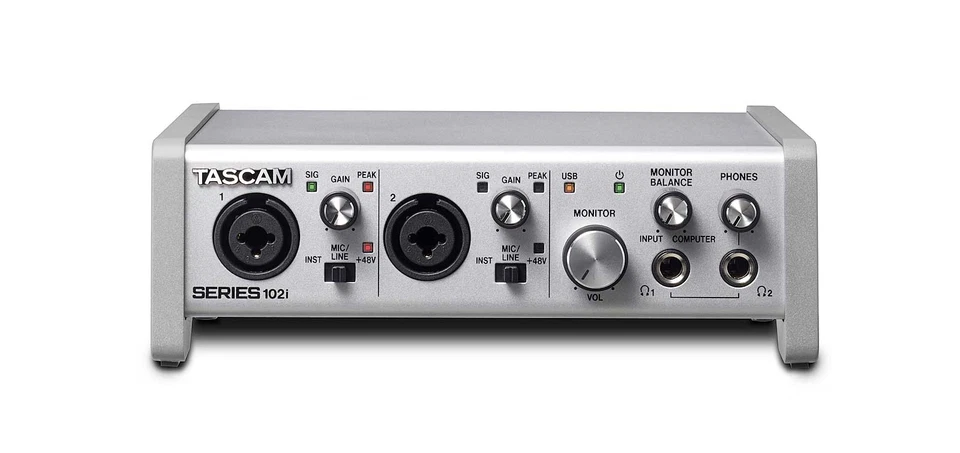 Tascam Series 102i USB Audio Midi Interface - Bild 1 von 3