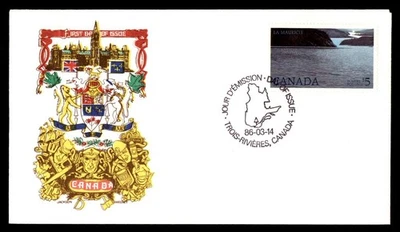 Mayfairstamps 加拿大 FDC 1986 Lake Scene Trois Rivieres 首日封面 aau_8882 — 第 1/2 张图片