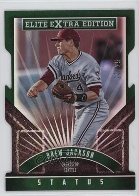 2015 Panini Elite Extra Edition Status Emerald Die-Cut /25 Drew Jackson #178 - Image 1 of 2