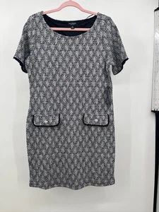 Isaac Mizrahi Live! Gingham Shirt Dress Size 14 New Blue - Picture 1 of 8
