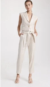 Chaleco Baxley Barba Veronica NUEVO SIN ETIQUETAS + Pantalones Zelly US 6 $946 - Imagen 1 de 15