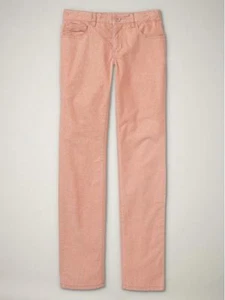 GAP GIRL'S PEACH ENGLISH ROSE SPARKLE GLITTER CORDUROY PANTS $34.95 SZ 12 BNWT - Picture 1 of 1
