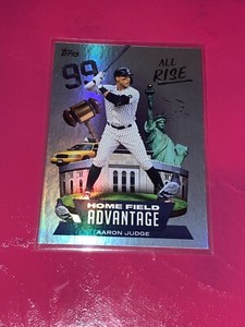 2022 Topps Series 1 - Home Field Advantage #HA-7 Aaron Judge Case Hit NY Yankees
