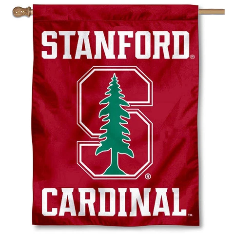 Stanford Cardinal Two Sided House Flag Cover
