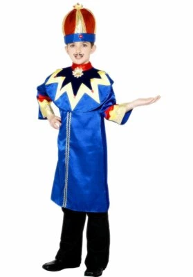SALE NEW Smiffys King Caspar Nativity Boy's Christmas Fancy Dress Costume - Image 1 of 2
