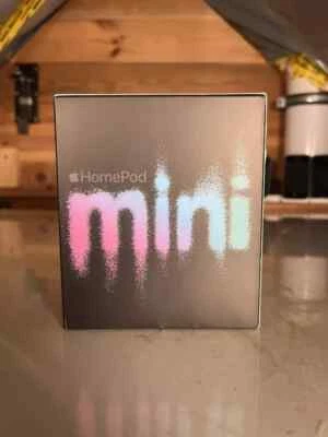 Nur Originalverpackung Karton Apple HomePod mini Space Grau - Bild 1 von 4