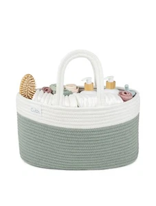 Diaper Caddy Organizer- Large Portable Baby Diaper Caddy Nursery Storage Bin NWT - Picture 1 of 1