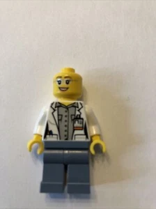 Lego Volcano Explorer female scientist cty0680 near complete missing hair - Picture 1 of 2