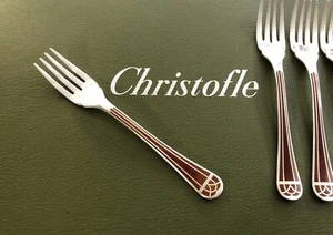 1 fourchette à poisson CHRISTOFLE TALISMAN SIENNE métal argenté Laque Chine 16,8 - Imagen 1 de 8